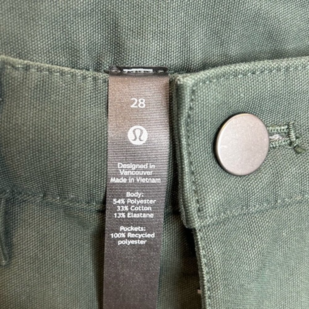 Lululemon ABC Pant Slim *Utilitech Rainforest Green - Picture 8 of 11